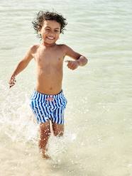 Boys-Striped Swim Shorts for Boys