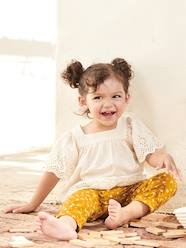 -Printed Wide Trousers for Babies