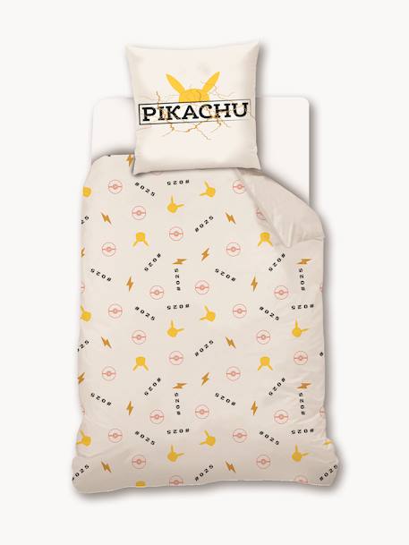 Duvet Cover & Pillowcase Set for Children, Pokémon® Voltage white 