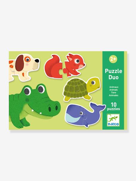 Animals Duo Puzzle by DJECO green 