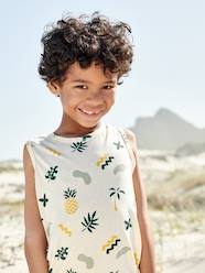 Tank Top with Maxi Motifs for Boys