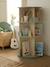 Rotating Bookshelf, Rainbow sage green 