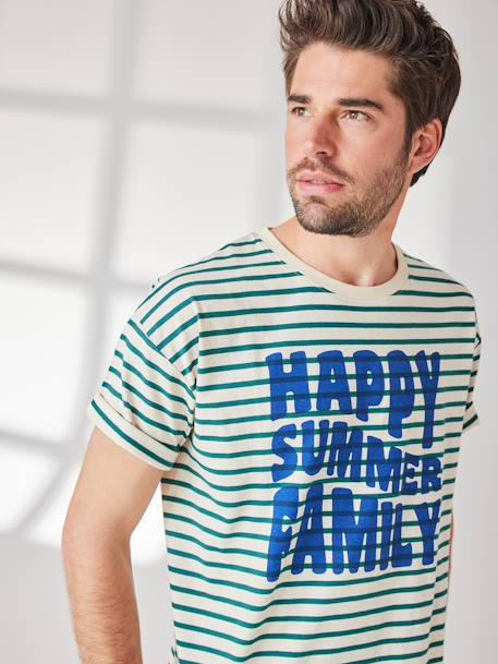 Unisex T-Shirt for Adults, Sailor Capsule Collection striped green 