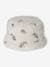 Sherpa Bucket Hat with Embroidered Flowers for Girls ecru 