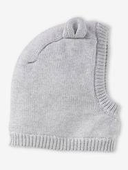 Baby-Accessories-Hats-Rib Knit Beanie, Lined in Sherpa, for Baby Girls