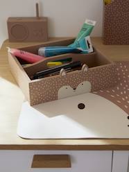 Wooden Pencil Case Box, Fox