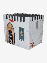 Toys-Fort Castle Tent in Fabric & Wood