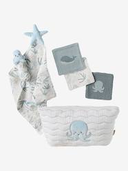 Nursery-Bathing & Babycare-Bath Time-Gift Set for Newborns, Under the Ocean