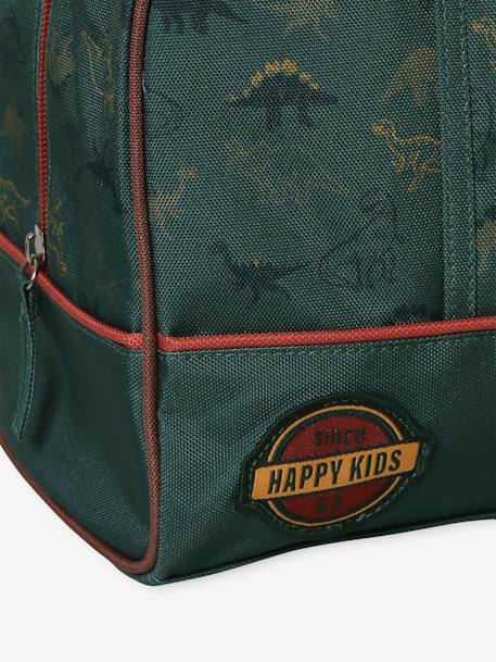 Dinosaurs Sports Bag for Boys fir green 