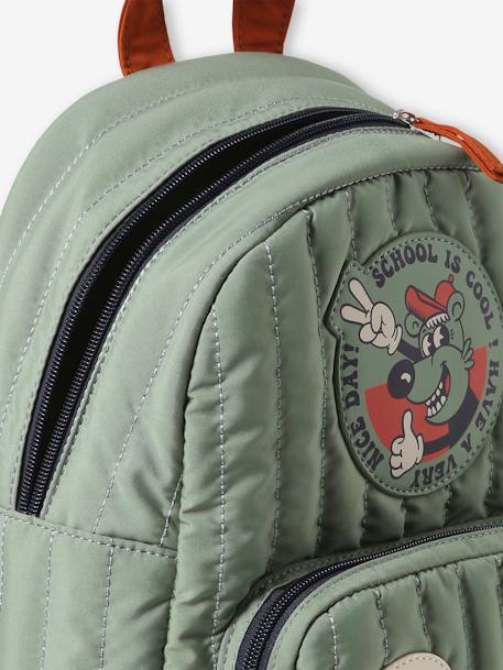 Padded Backpack for Boys, Cool Attitude lichen 