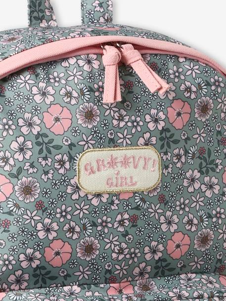 Floral Backpack for Girls, Groovy Girl lichen 