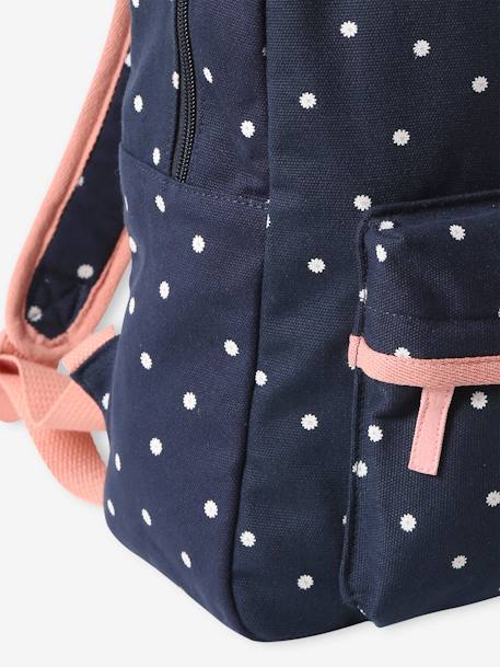 Backpack for Girls, Flower Power night blue 