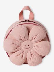 Baby-Accessories-Bags-Flower Backpack in Cotton Gauze, Playschool Special, for Girls