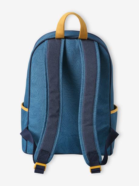 Dino Skate Backpack for Boys petrol blue 