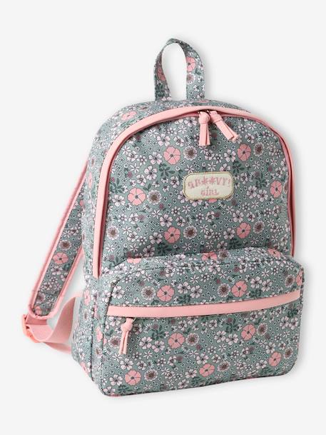 Floral Backpack for Girls, Groovy Girl lichen 