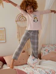 Girls-Supercat Pyjamas in Jersey Knit & Flannel for Girls