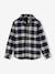 Chequered Flannel Shirt for Boys night blue 