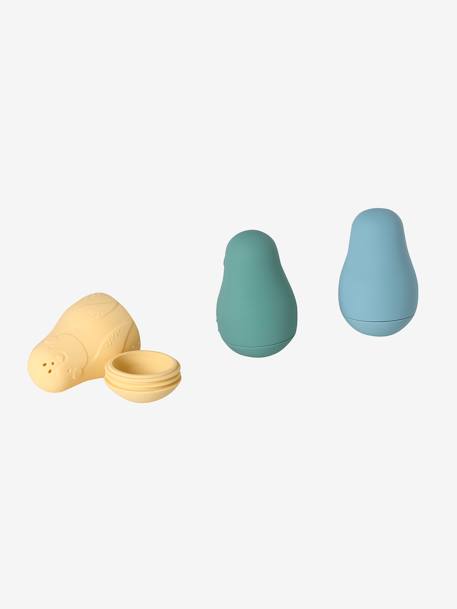 Set of 3 Penguin Sprinklers in Silicone multicoloured 