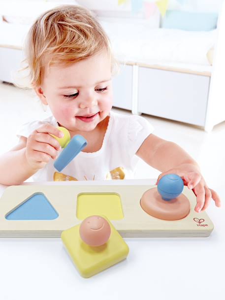 Shape Sorting Puzzle in Rice, by HAPE multicoloured 