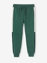 Boys-Fleece Joggers with Two-Tone Side Stripes for Boys