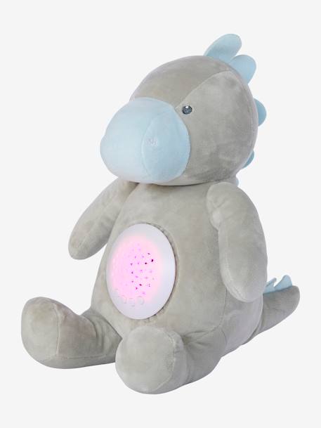 Stars Projecting Fox Night Light denim blue+golden yellow+grey+Grey+Orange 