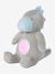 Stars Projecting Fox Night Light denim blue+golden yellow+grey+Grey+Orange 