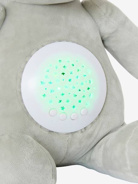 Stars Projecting Fox Night Light denim blue+golden yellow+grey+Grey+Orange 
