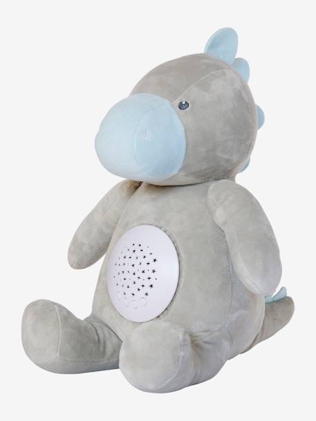Stars Projecting Fox Night Light denim blue+golden yellow+grey+Grey+Orange 