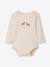 Pack of 5 'Reindeer' Bodysuits with Cutaway Shoulders for Babies ecru 
