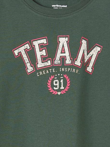 Team Sports T-Shirt for Girls green 