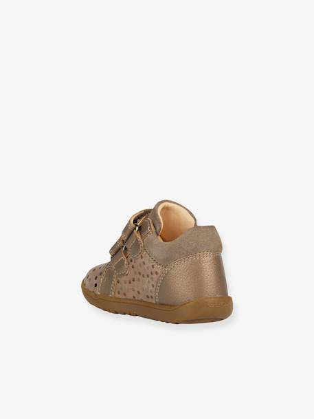 High-Top Trainers for Babies, B Macchia Girl by GEOX®, Designed for First Steps iridescent grey 