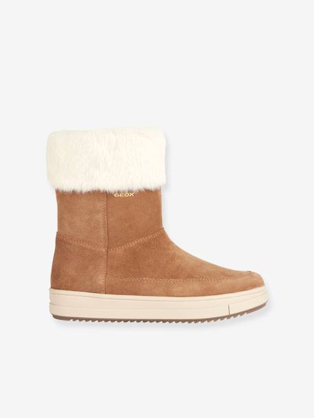 Furry Boots for Children, J Rebecca Girl WPF by GEOX® camel 