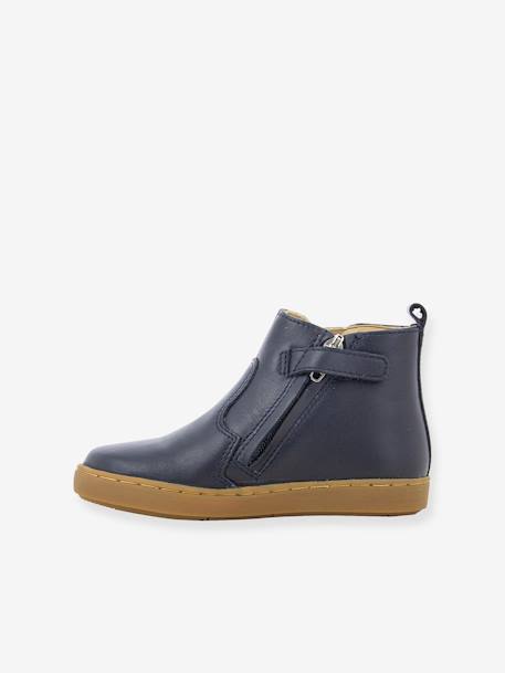 Play New Apple Boots for Babies, by SHOO POM® black+navy blue 