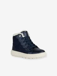 Shoes-Girls Footwear-Trainers-High-Top Furry Trainers, J Theleven Girl B ABX by GEOX®