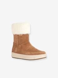 Shoes-Girls Footwear-Furry Boots for Children, J Rebecca Girl WPF by GEOX®