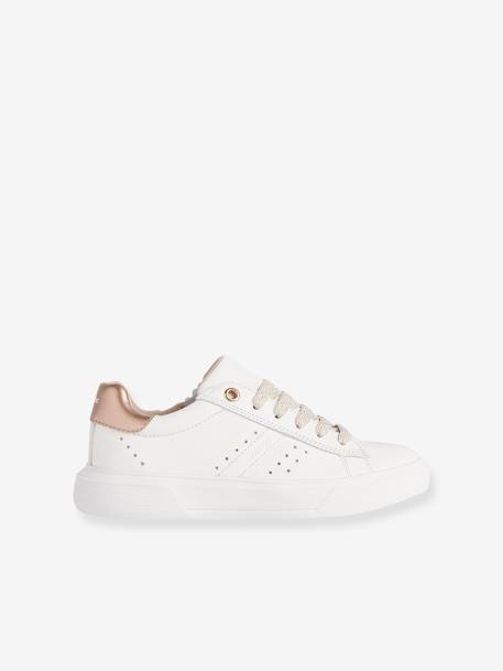 Trainers with Laces & Zip, J Nettuno Girl by GEOX® white 