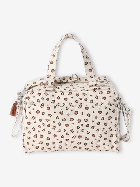 Changing Bag with Several Pockets, Family Blue+sandy beige 