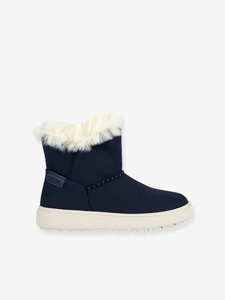 Furry Boots, J Theleven Girl by GEOX® navy blue 