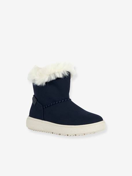 Furry Boots, J Theleven Girl by GEOX® navy blue 
