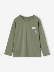 Boys-Tops-T-Shirts-Top with Large Motif on the Back for Boys
