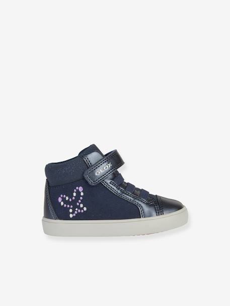 High-Top Trainers for Babies, B Gisli Girl by GEOX®, Designed for First Steps navy blue 