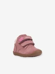 Shoes-Baby Footwear-Baby Girl Walking-High-Top Trainers for Babies, Designed for First Steps, B Macchia Girl by GEOX®