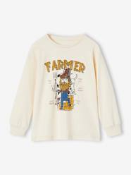 Boys-Tops-T-Shirts-Top with Farming Motif for Boys