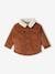 Corduroy Jacket with Faux Fur Lining, for Babies brown 