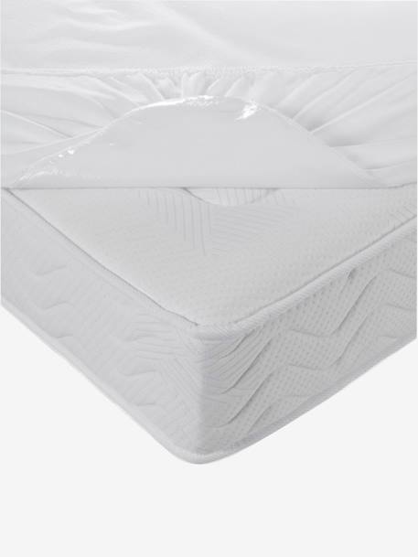 Pack of 2 Ultra-Absorbing Microfibre Mattress Protectors white 
