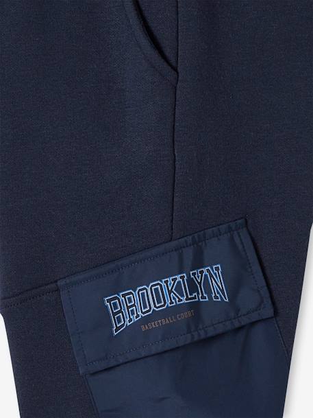 Sports Bottoms with Patch Pockets, for Boys night blue 