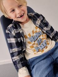 Boys-Chequered Flannel Shirt for Boys
