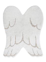 Bedding & Decor-Decoration-Washable Cotton Rug, Mini Angel Wings - LORENA CANALS