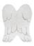 Washable Cotton Rug, Mini Angel Wings - LORENA CANALS white 