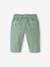 Twill Trousers, Elasticated Waistband, for Babies green 